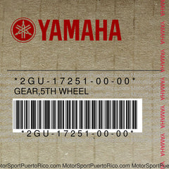 2GU-17251-00-00 Original OEM YAMAHA