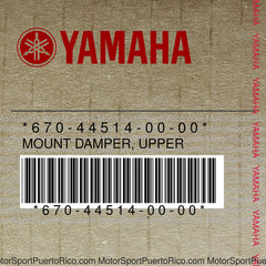 670-44514-00-00 Original OEM YAMAHA
