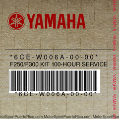 6CE-W006A-00-00 Original OEM YAMAHA