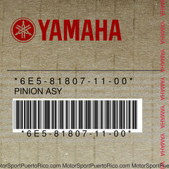 6E5-81807-11-00 Original OEM YAMAHA