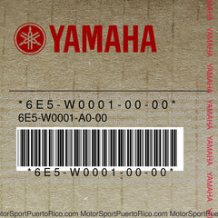 6E5-W0001-00-00 Original OEM YAMAHA