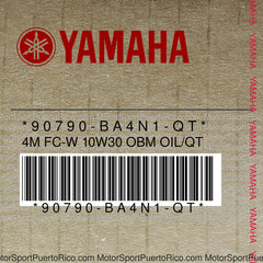 90790-BA4N1-QT Original OEM YAMAHA