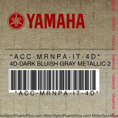 ACC-MRNPA-IT-4D Original OEM YAMAHA