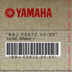 BBJ-F5872-00-00 Original OEM YAMAHA