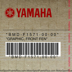 BMD-F1571-00-00 Original OEM YAMAHA