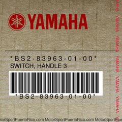 BS2-83963-01-00 Original OEM YAMAHA