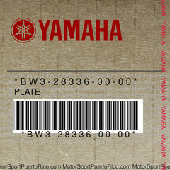 BW3-28336-00-00 Original OEM YAMAHA