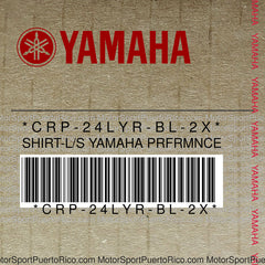 CRP-24LYR-BL-2X Original OEM YAMAHA