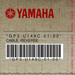 GP3-U149C-01-00 Original OEM YAMAHA