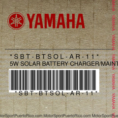 SBT-BTSOL-AR-11 Original OEM YAMAHA