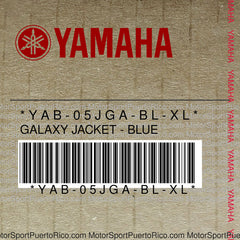 YAB-05JGA-BL-XL Original OEM YAMAHA