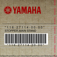 116-27114-00-00 Original OEM YAMAHA