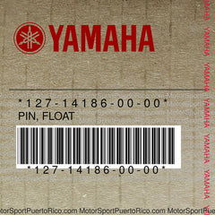 127-14186-00-00 Original OEM YAMAHA