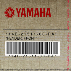 14B-21511-00-PA Original OEM YAMAHA