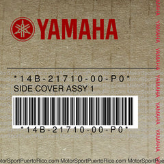 14B-21710-00-P0 Original OEM YAMAHA