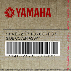 14B-21710-00-P3 Original OEM YAMAHA