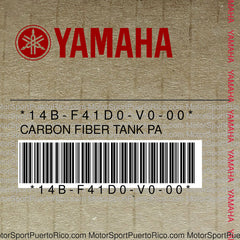 14B-F41D0-V0-00 Original OEM YAMAHA