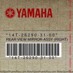 14T-26290-31-00 Original OEM YAMAHA
