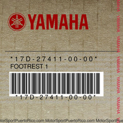 17D-27411-00-00 Original OEM YAMAHA