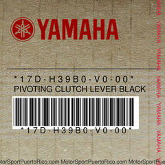 17D-H39B0-V0-00 Original OEM YAMAHA