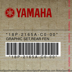 18P-2165A-C0-00 Original OEM YAMAHA