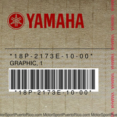 18P-2173E-10-00 Original OEM YAMAHA