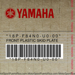 18P-F84N0-U0-00 Original OEM YAMAHA