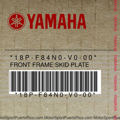 18P-F84N0-V0-00 Original OEM YAMAHA