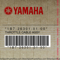 1B7-26301-01-00 Original OEM YAMAHA