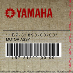 1B7-81890-00-00 Original OEM YAMAHA