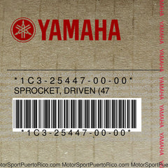 1C3-25447-00-00 Original OEM YAMAHA