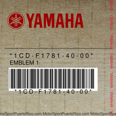 1CD-F1781-40-00 Original OEM YAMAHA