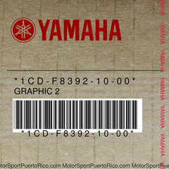 1CD-F8392-10-00 Original OEM YAMAHA