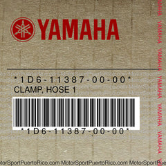 1D6-11387-00-00 Original OEM YAMAHA