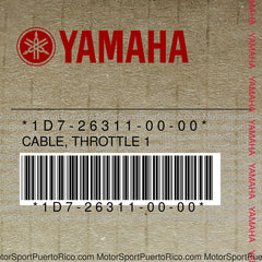 1D7-26311-00-00 Original OEM YAMAHA