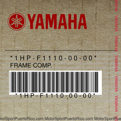 1HP-F1110-00-00 Original OEM YAMAHA