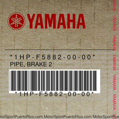 1HP-F5882-00-00 Original OEM YAMAHA