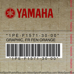 1PE-F1571-30-00 Original OEM YAMAHA