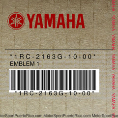 1RC-2163G-10-00 Original OEM YAMAHA