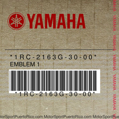 1RC-2163G-30-00 Original OEM YAMAHA