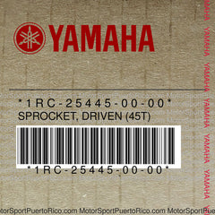 1RC-25445-00-00 Original OEM YAMAHA