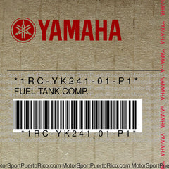 1RC-YK241-01-P1 Original OEM YAMAHA