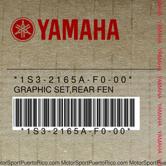 1S3-2165A-F0-00 Original OEM YAMAHA