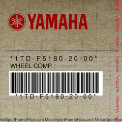 1TD-F5180-20-00 Original OEM YAMAHA