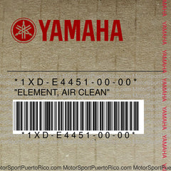1XD-E4451-00-00 Original OEM YAMAHA
