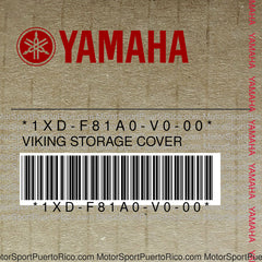 1XD-F81A0-V0-00 Original OEM YAMAHA