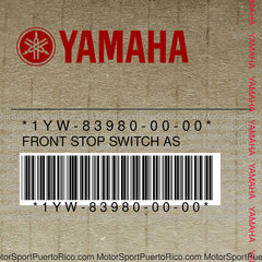 1YW-83980-00-00 Original OEM YAMAHA