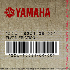 22U-16321-00-00 Original OEM YAMAHA