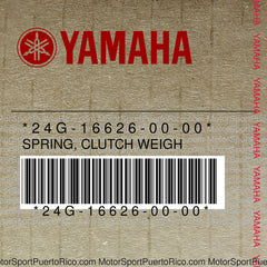 24G-16626-00-00 Original OEM YAMAHA