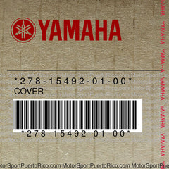 278-15492-01-00 Original OEM YAMAHA